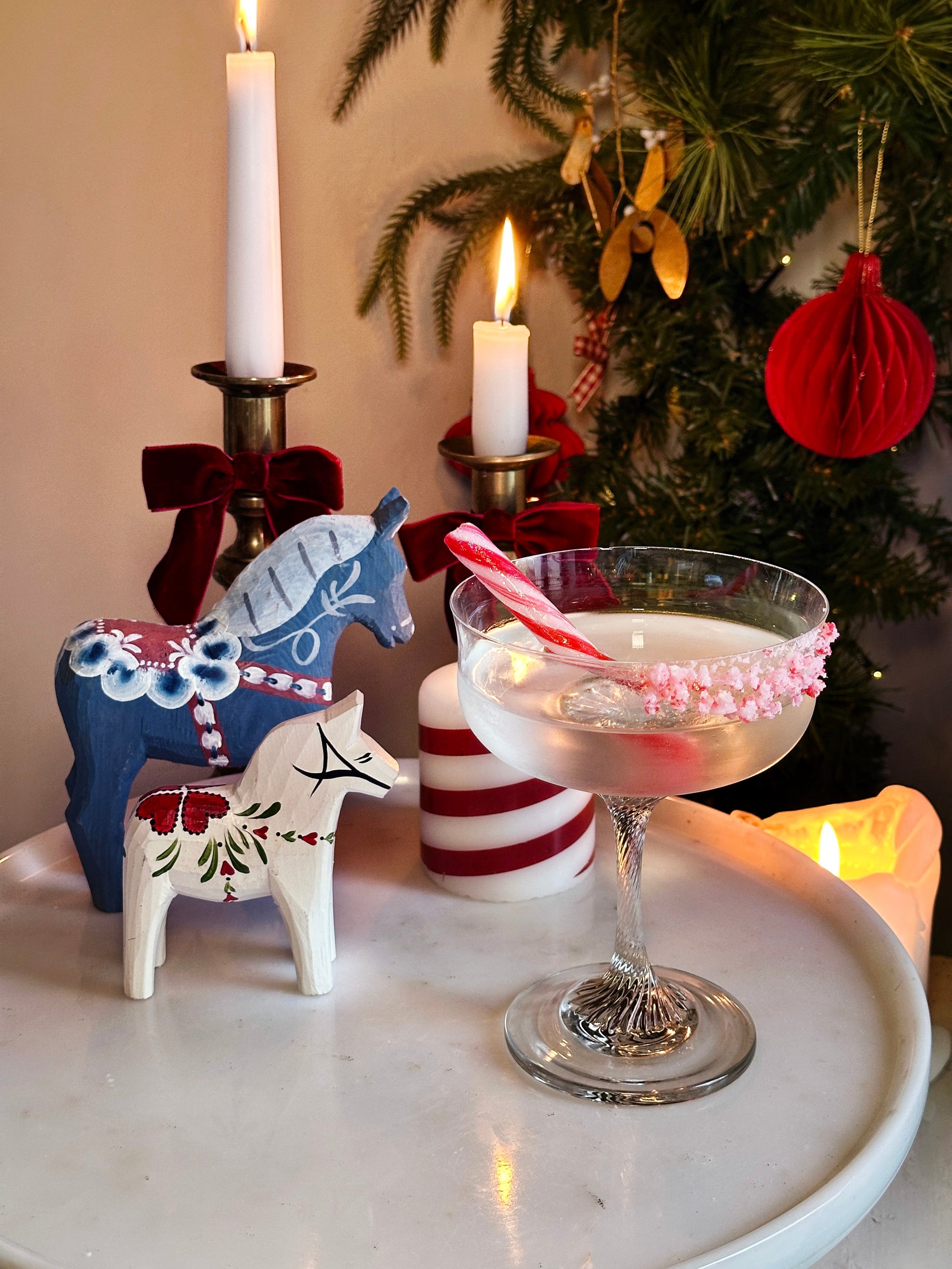 THE CANDY CANE MARTINI