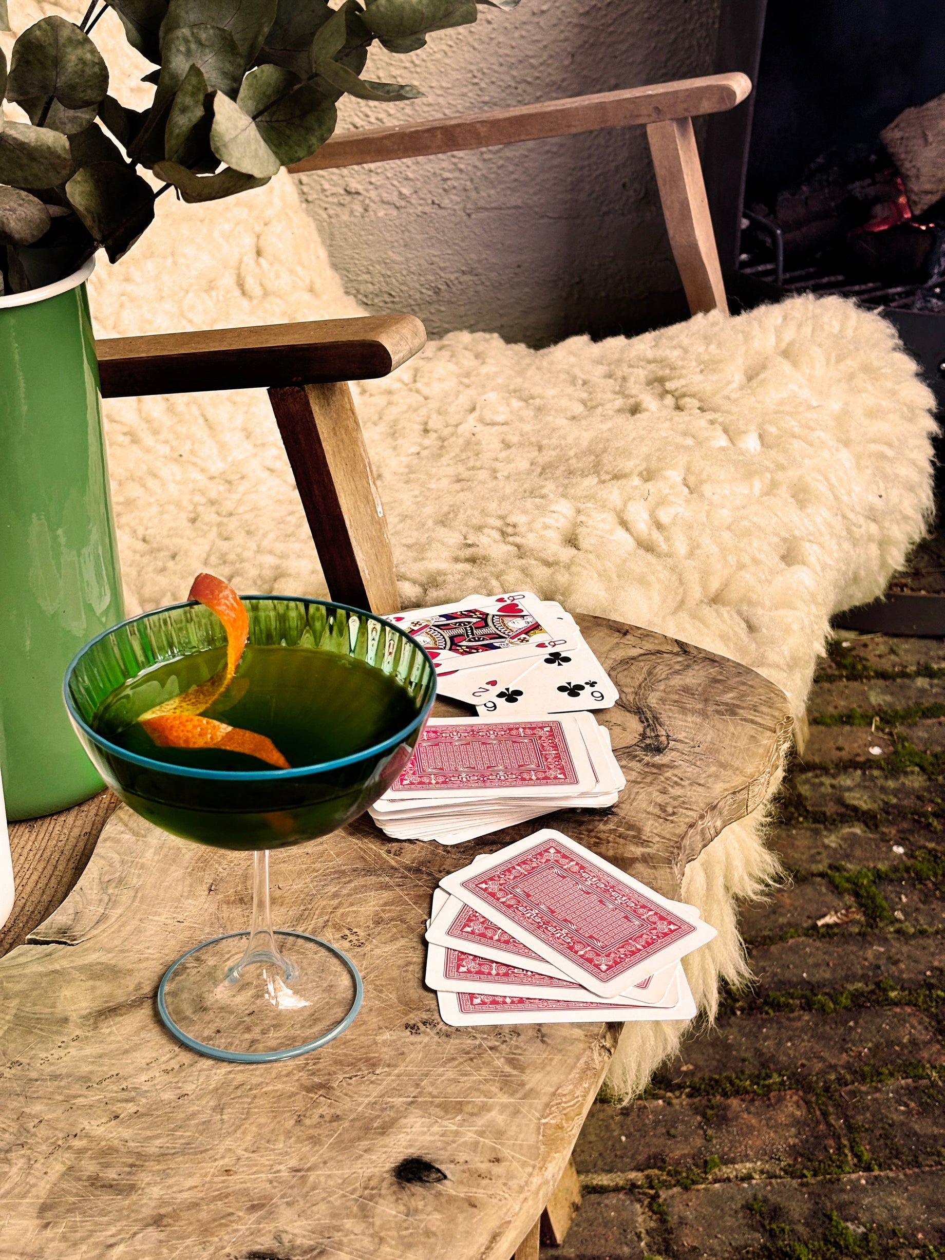 THE PICKLED ORANGE MARTINI